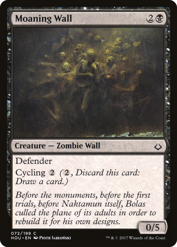 Moaning Wall (HOU-072)  Foil