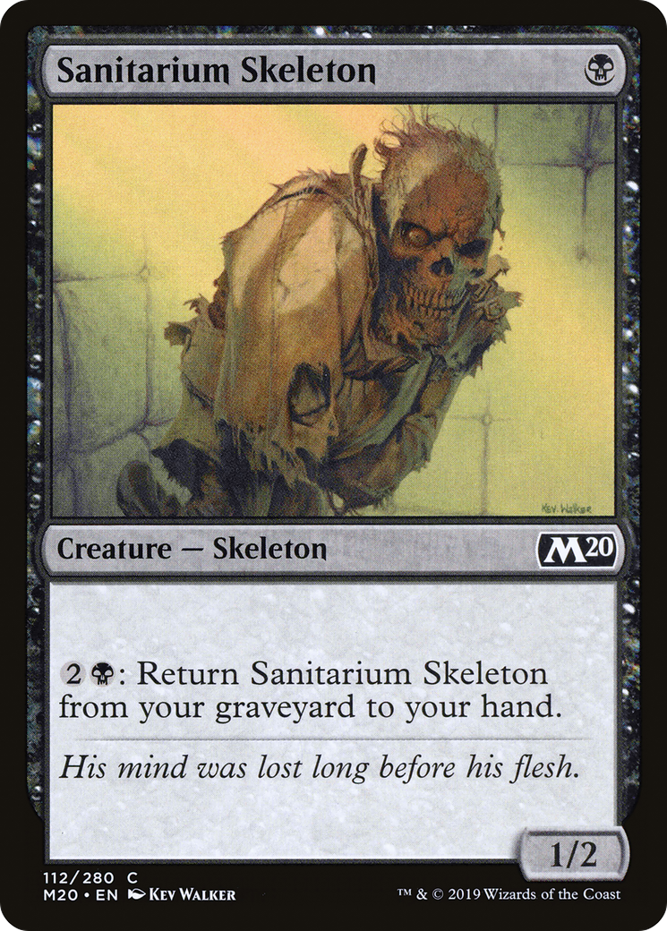 Sanitarium Skeleton (M20-112)  Foil