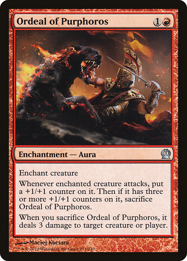 Ordeal of Purphoros (THS-131)  Foil