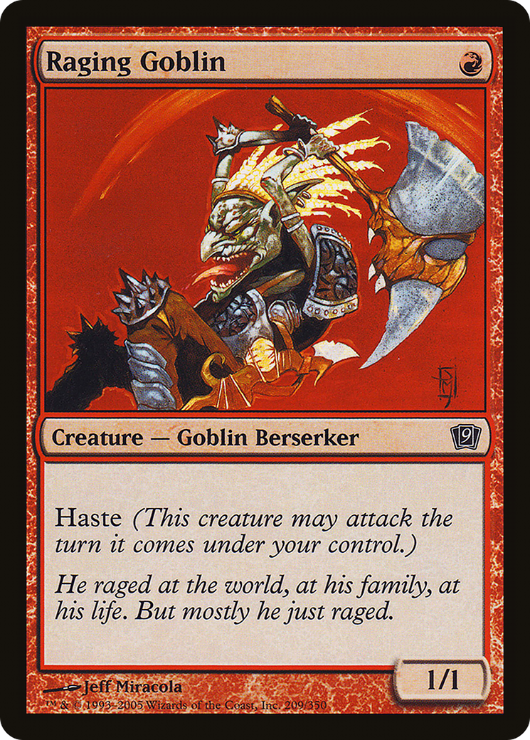 Raging Goblin  Foil