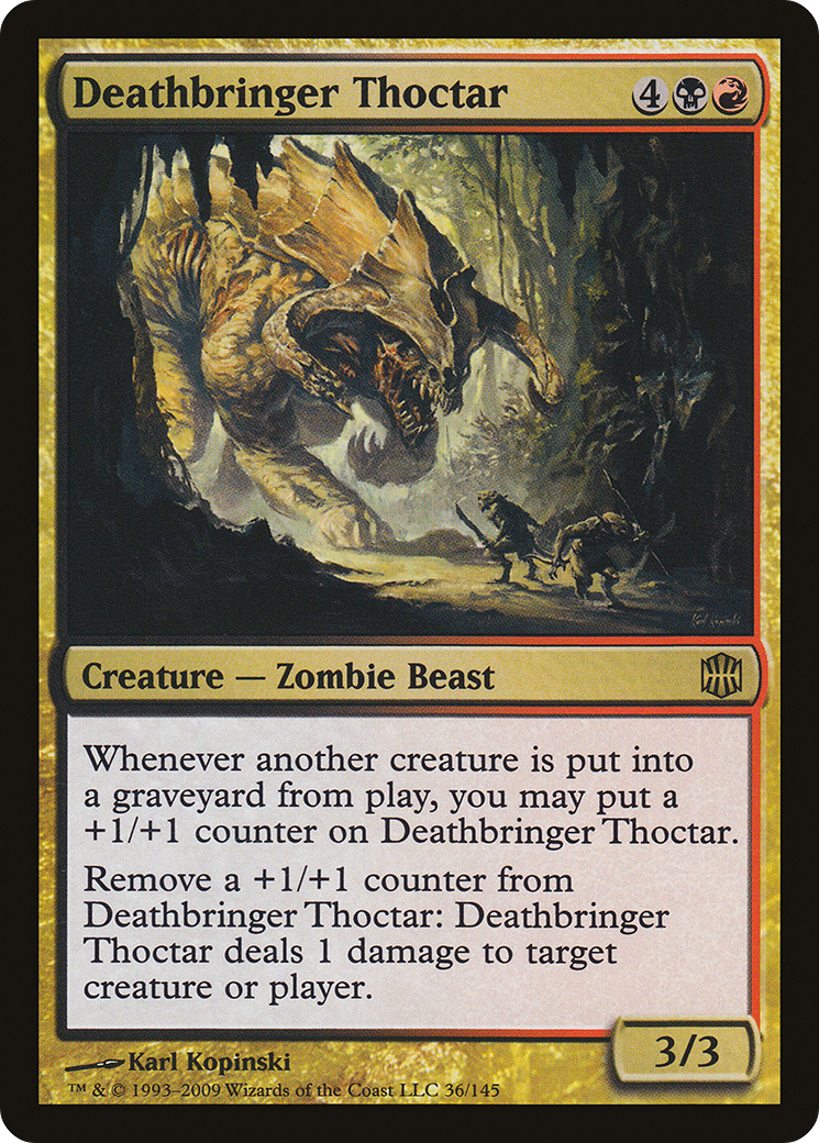 Deathbringer Thoctar (ARB-036)  Foil