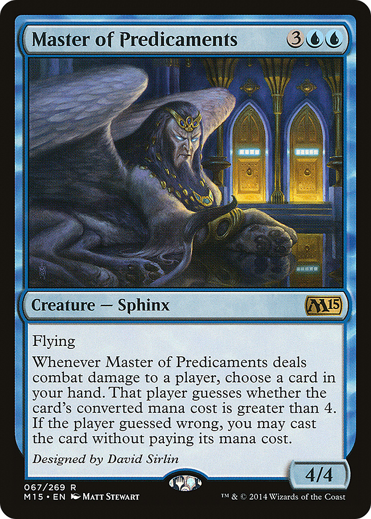Master of Predicaments (M15-067)