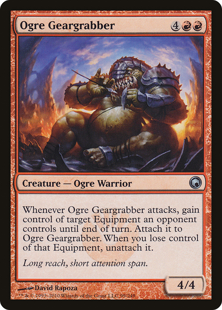 Ogre Geargrabber (SOM-099)  Foil