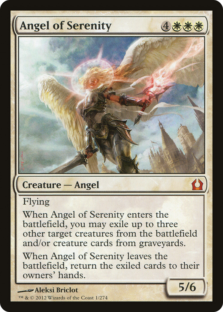 Angel of Serenity (RTR-001)  Foil