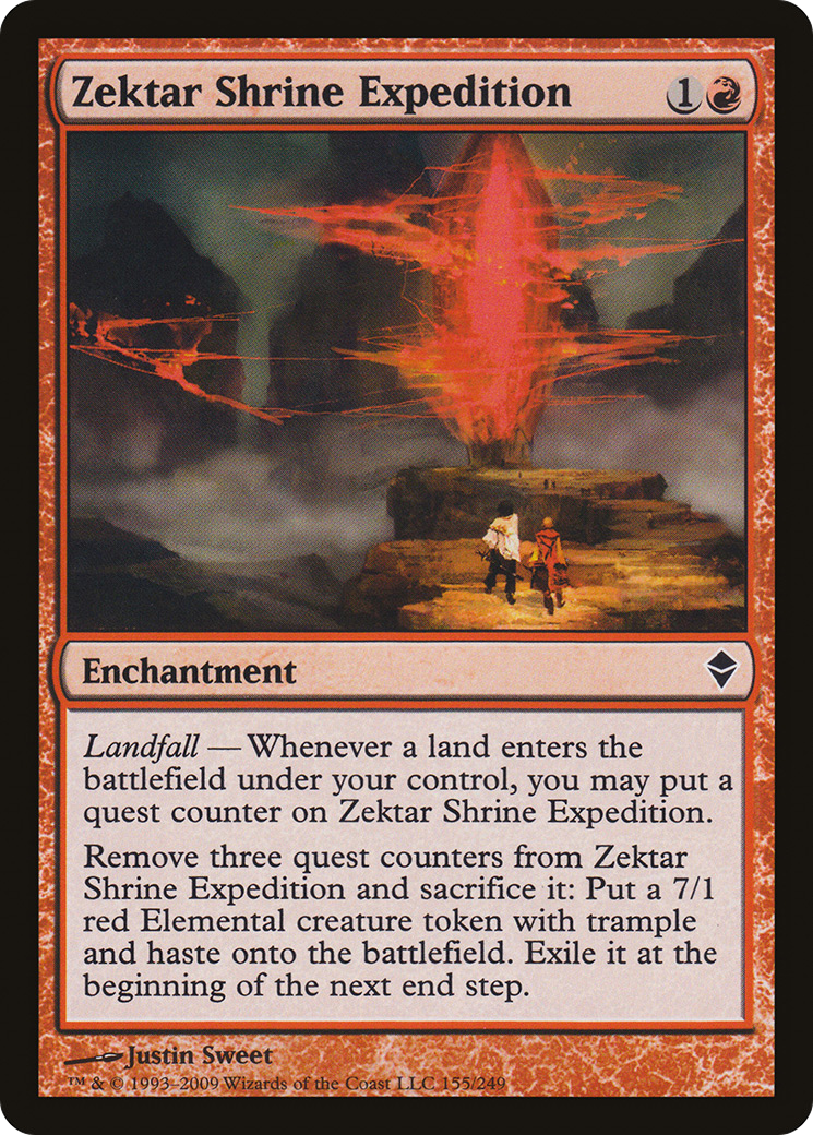 Zektar Shrine Expedition (ZEN-155)  Foil