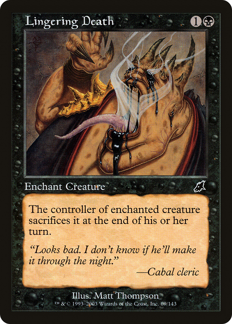Lingering Death (SCG-069)  Foil