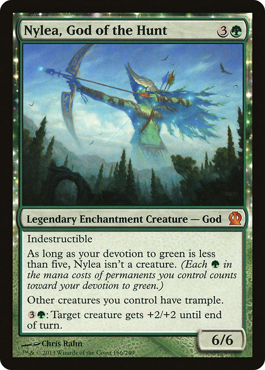 Nylea, God of the Hunt (THS-166)  Foil