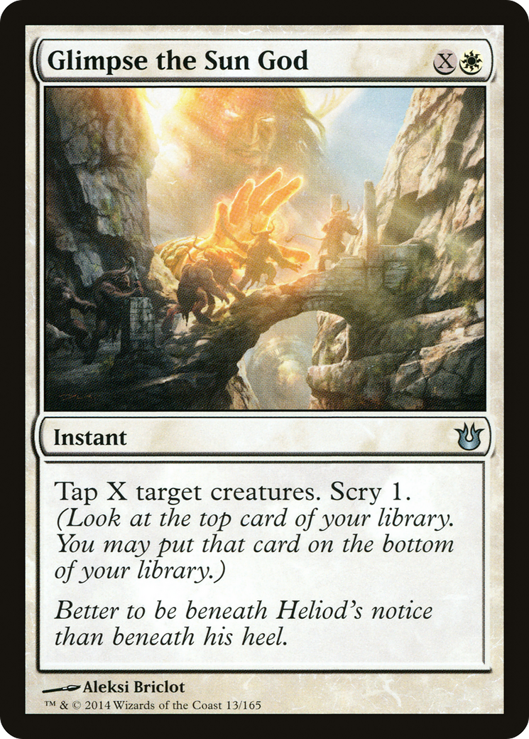 Glimpse the Sun God (BNG-013)  Foil