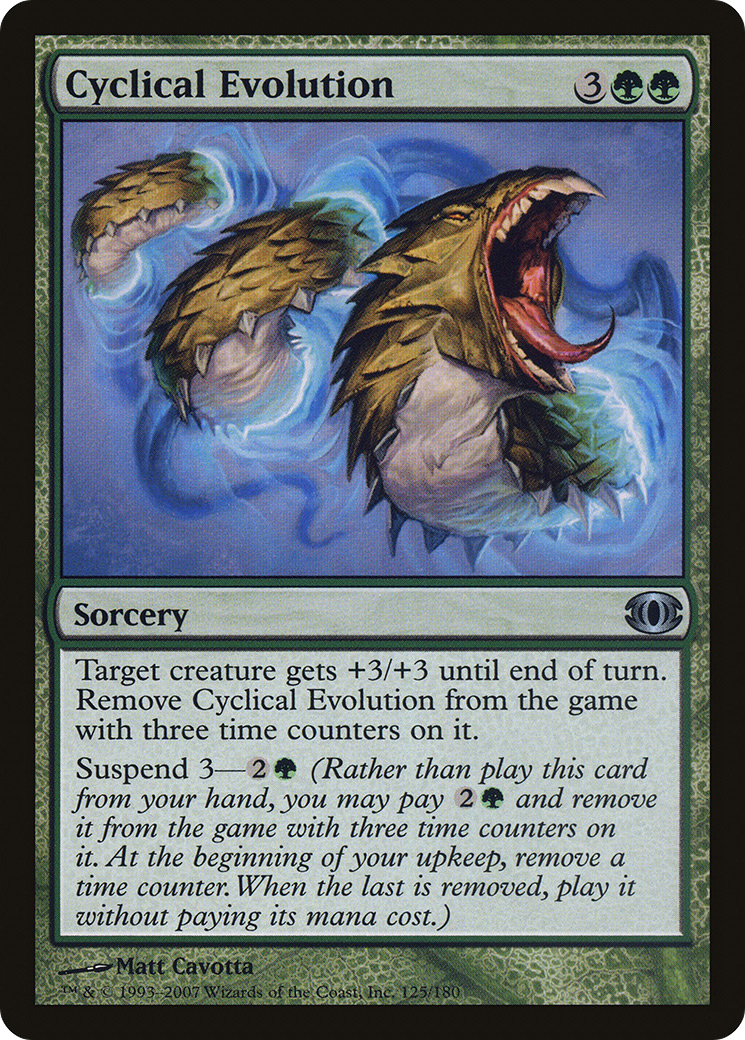 Cyclical Evolution (FUT-125)