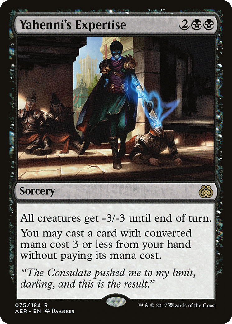Yahenni's Expertise (AER-075)