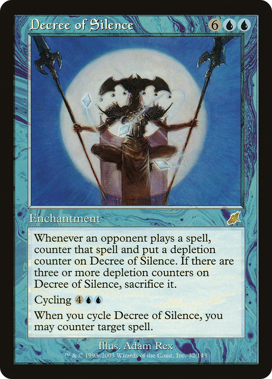 Decree of Silence (SCG-032)  Foil