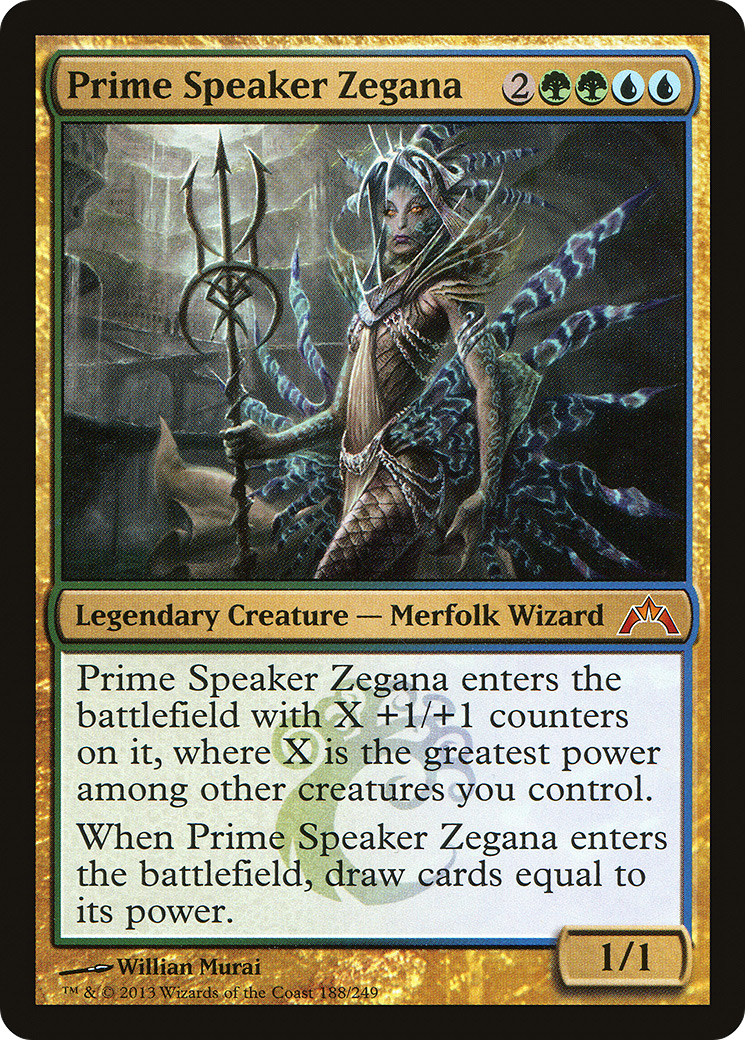 Prime Speaker Zegana (GTC-188)