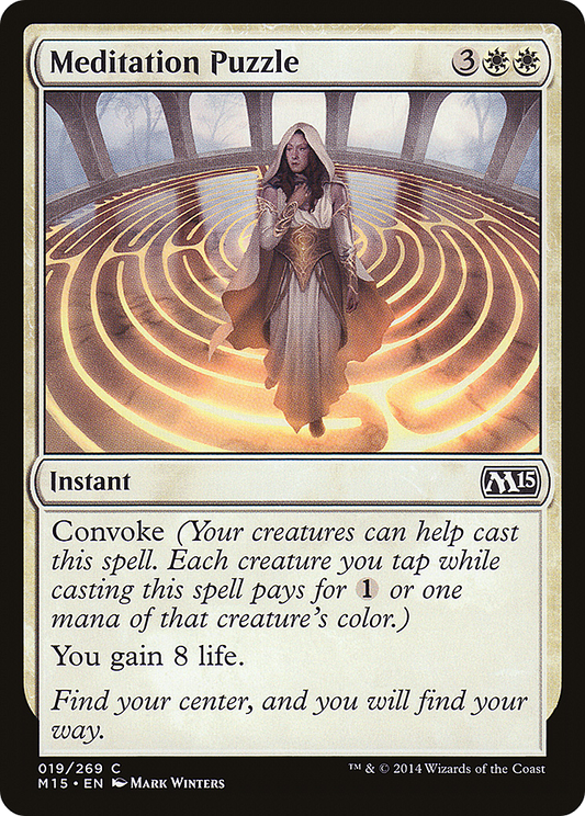 Meditation Puzzle (M15-019)  Foil