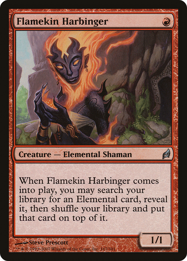 Flamekin Harbinger (LRW-167)  Foil