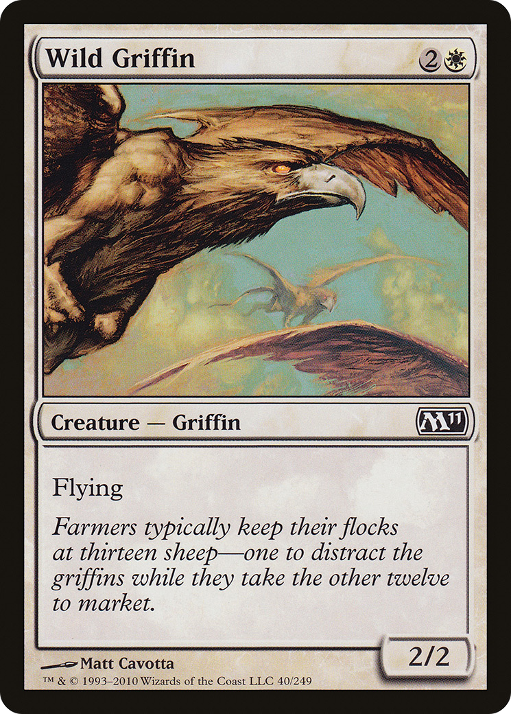 Wild Griffin (M11-040)  Foil