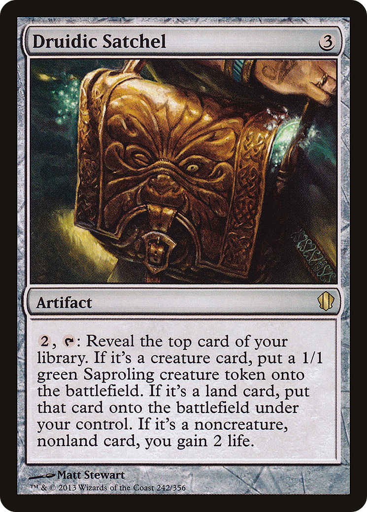 Druidic Satchel (C13-242)
