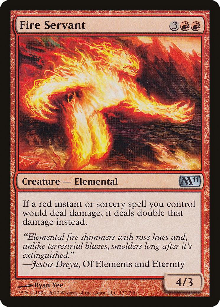Fire Servant (M11-137)  Foil