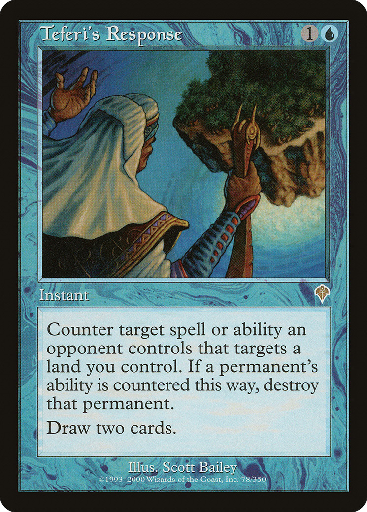 Teferi's Response (INV-078)  Foil