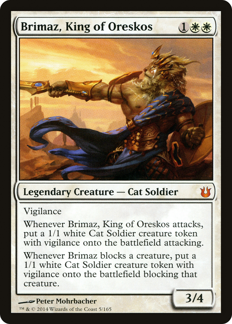 Brimaz, King of Oreskos (BNG-005)  Foil