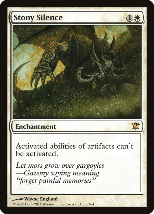 Stony Silence (ISD-036)  Foil