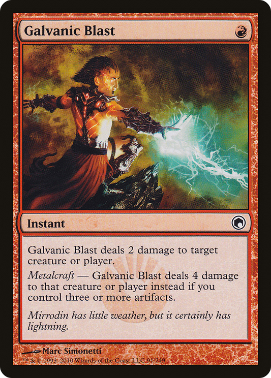 Galvanic Blast (SOM-091)  Foil