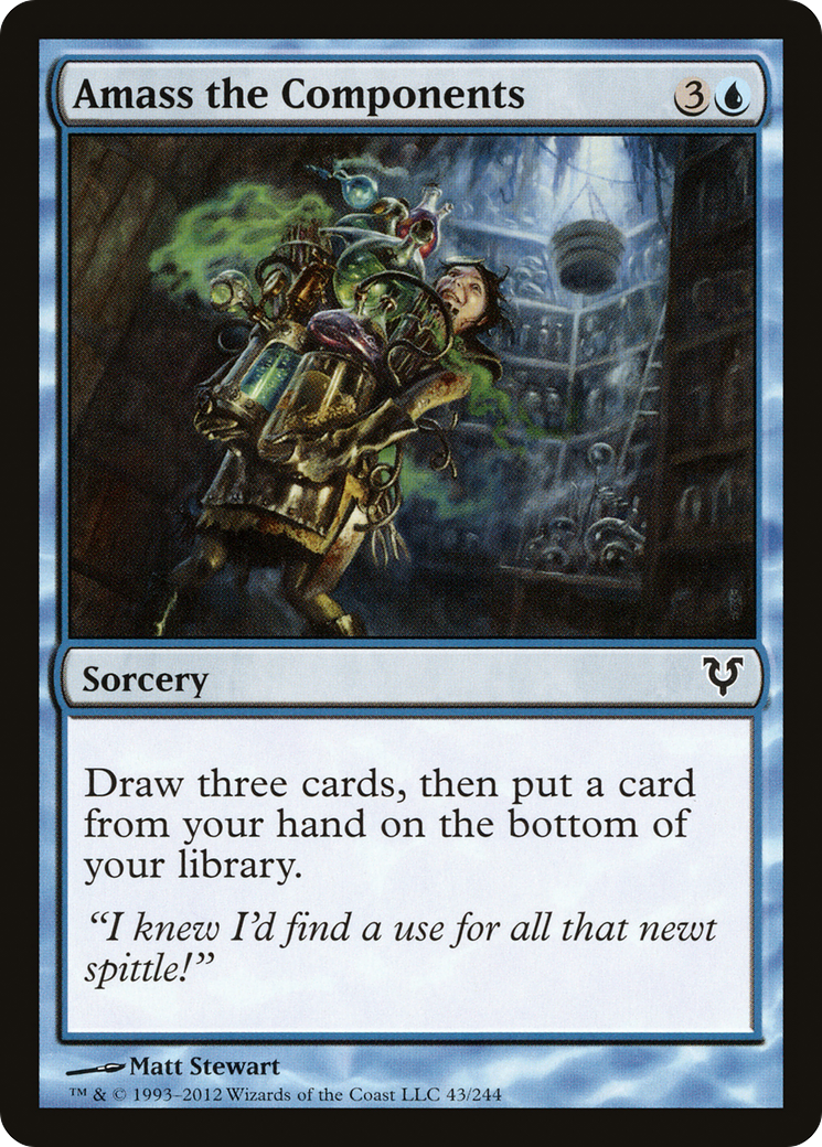 Amass the Components (AVR-043)  Foil