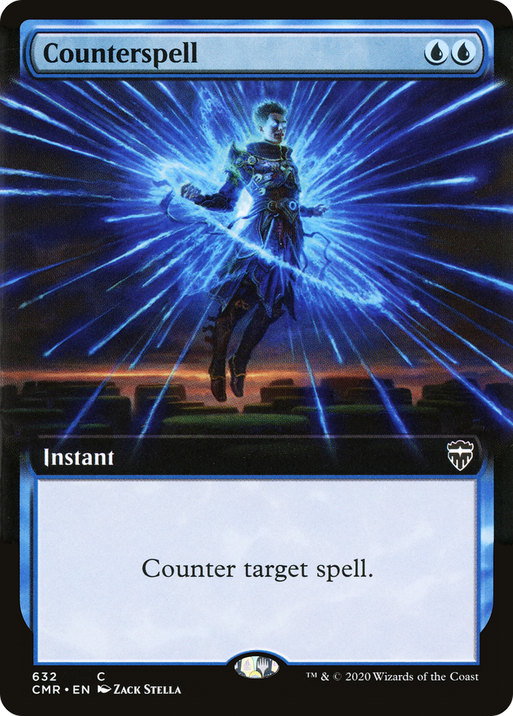 Counterspell (Extended Art) (CMR-632)