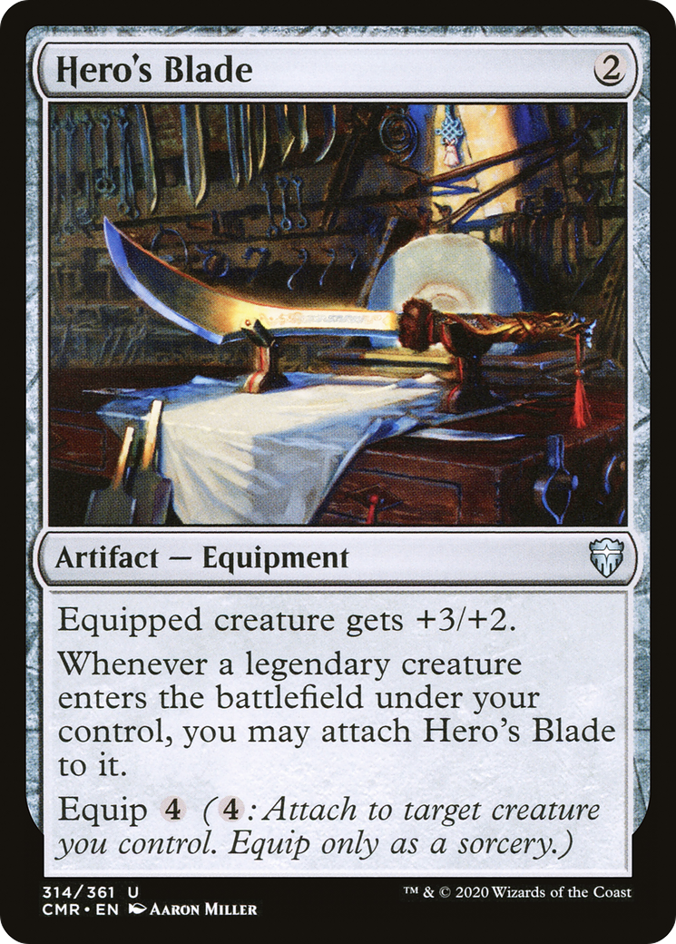 Hero's Blade (CMR-314)  Foil