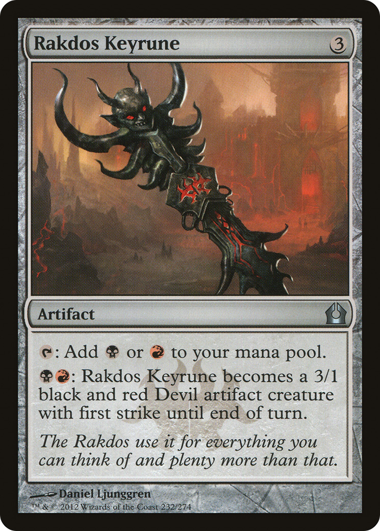 Rakdos Keyrune (RTR-232)  Foil