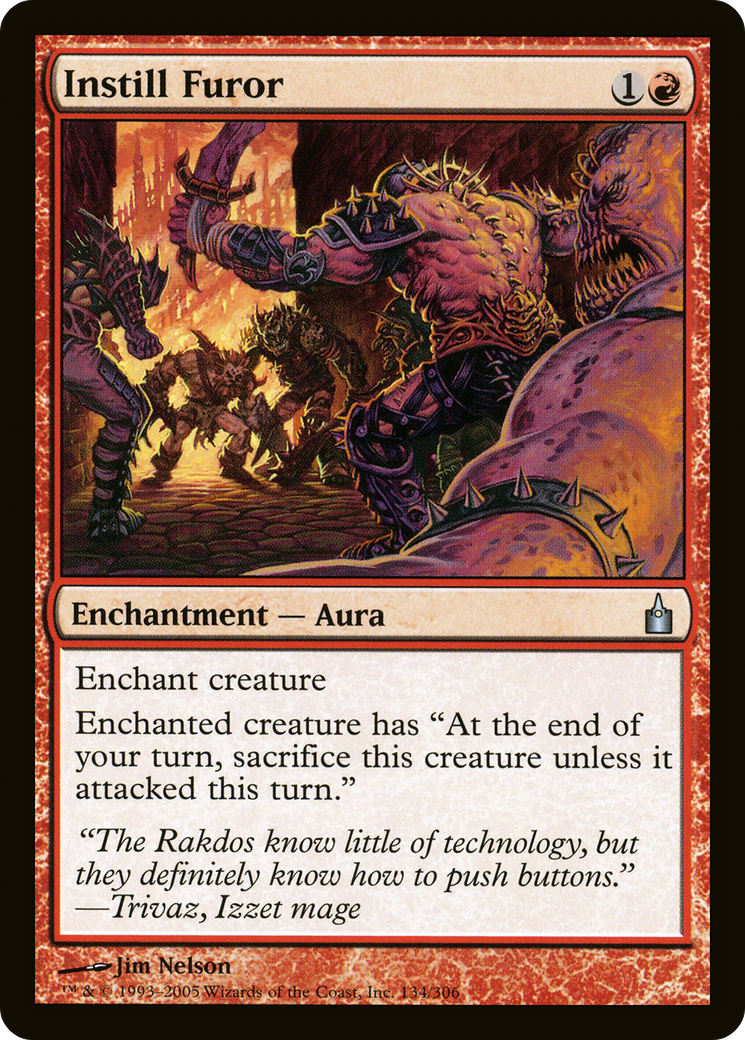 Instill Furor (RAV-134)  Foil