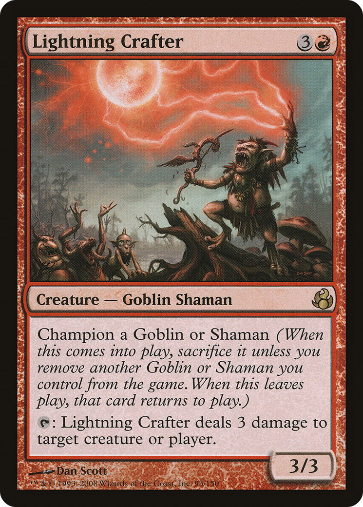 Lightning Crafter (MOR-093)  Foil