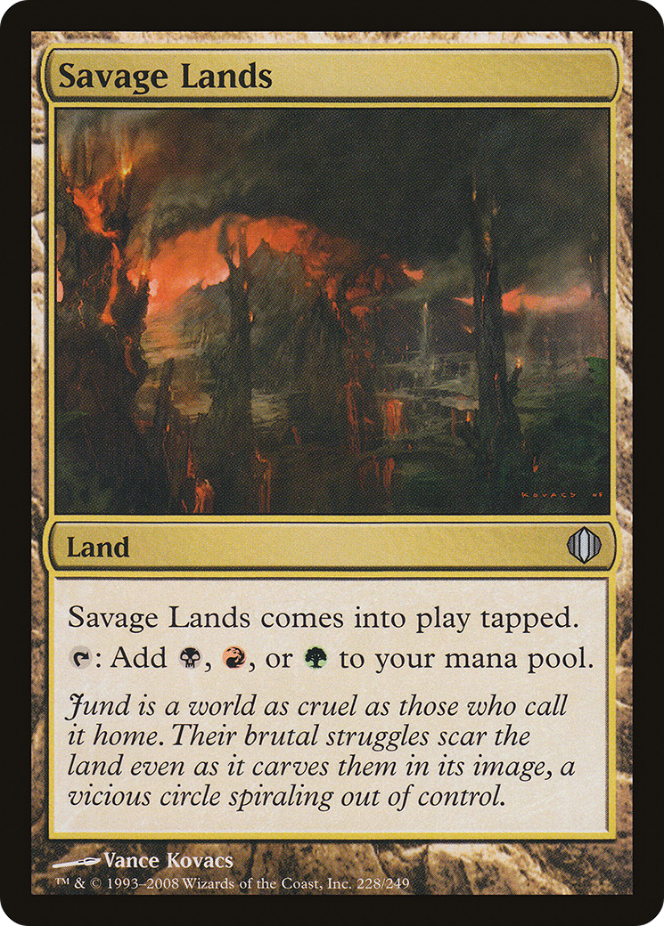 Savage Lands (ALA-228)  Foil