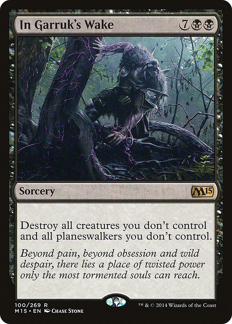 In Garruk's Wake (M15-100)  Foil
