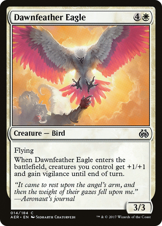 Dawnfeather Eagle (AER-014)  Foil