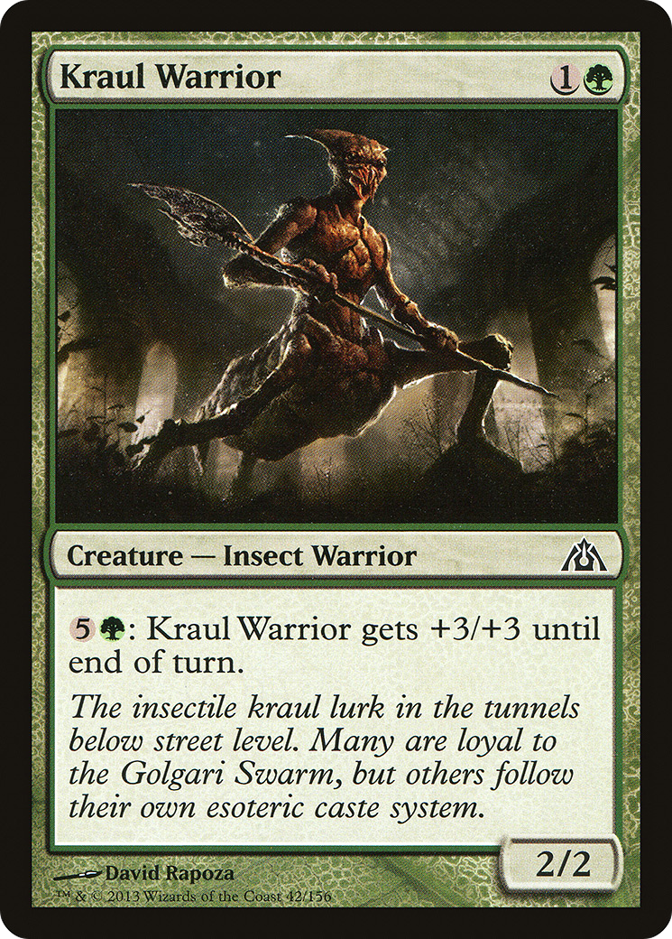 Kraul Warrior (DGM-042)  Foil