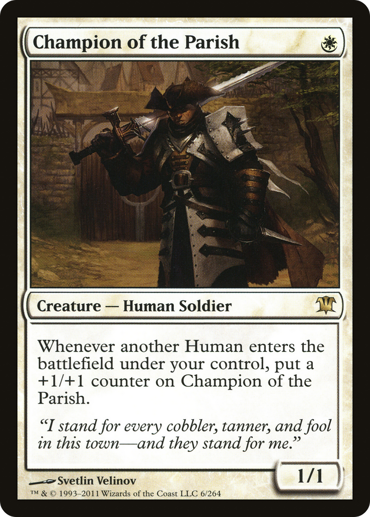 Champion of the Parish (ISD-006)  Foil