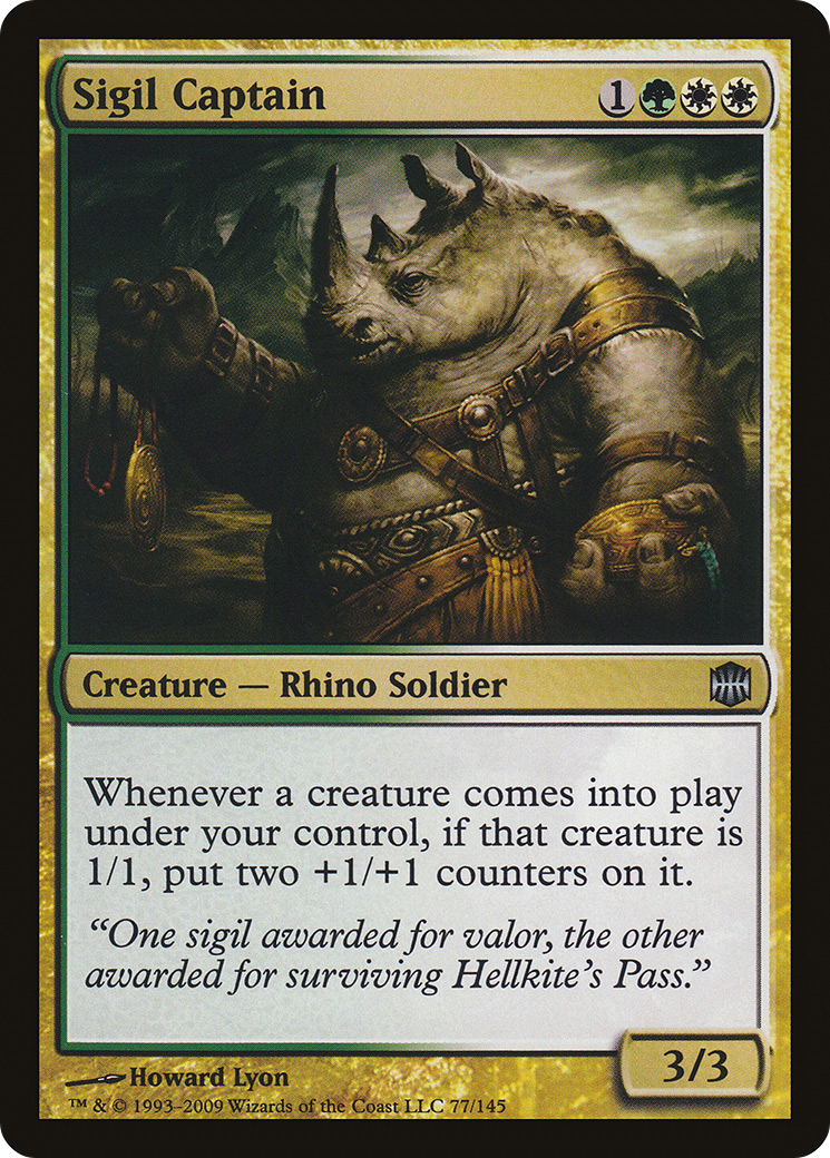 Sigil Captain (ARB-077)  Foil