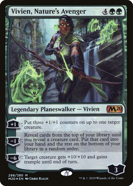 Vivien, Nature's Avenger (M20-298)  Foil