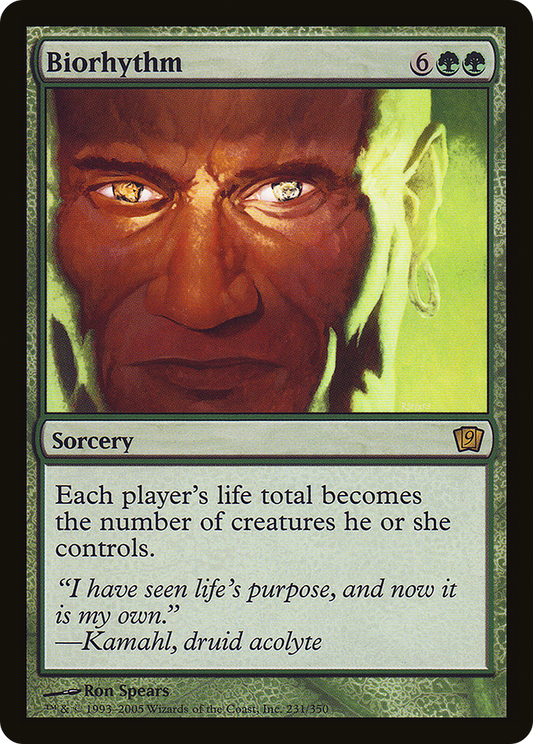 Biorhythm (9ED-231)  Foil