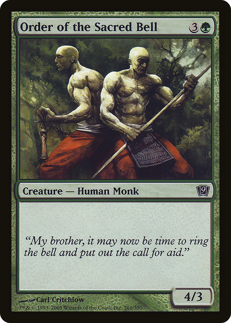 Order of the Sacred Bell (9ED-261)  Foil