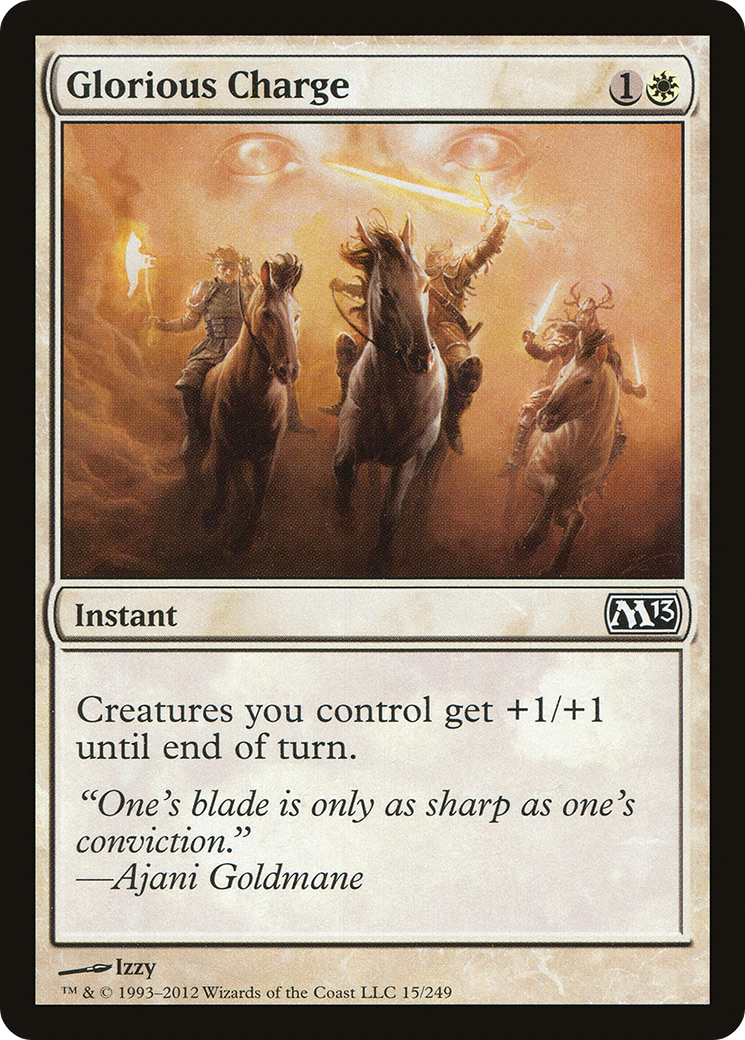 Glorious Charge (M13-015)  Foil