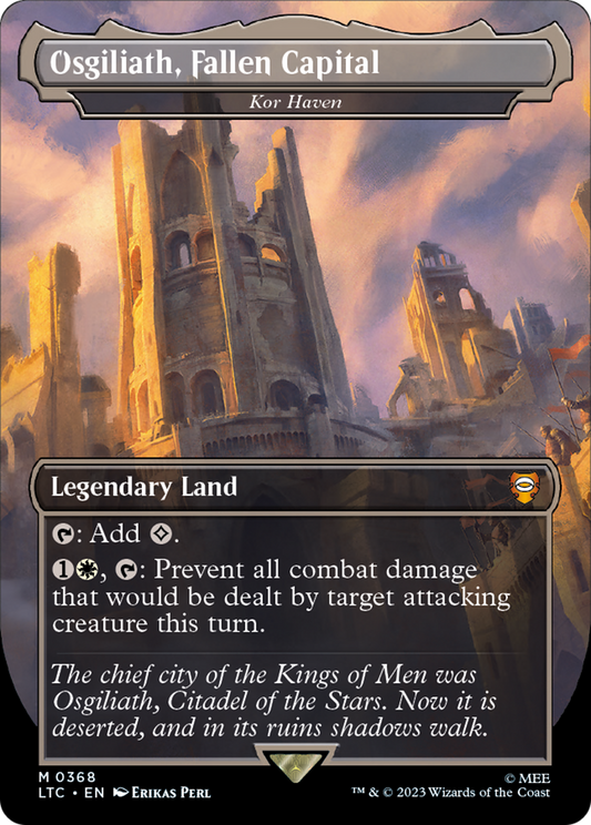 Kor Haven (LTC-368) - Tales of Middle-earth Commander / Osgiliath, Fallen Capital (Borderless)