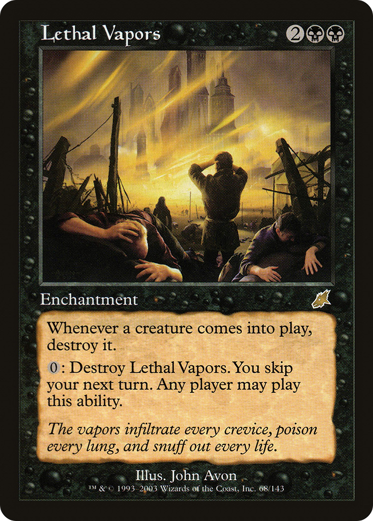 Lethal Vapors (SCG-068)  Foil