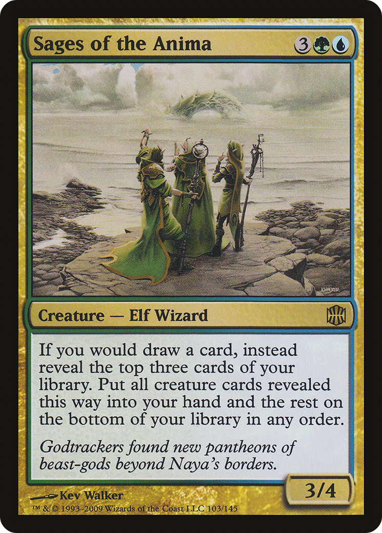 Sages of the Anima (ARB-103)  Foil