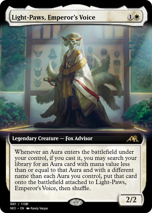 Light-Paws, Emperor's Voice (PRM-97865) - Magic Online Promos Foil
