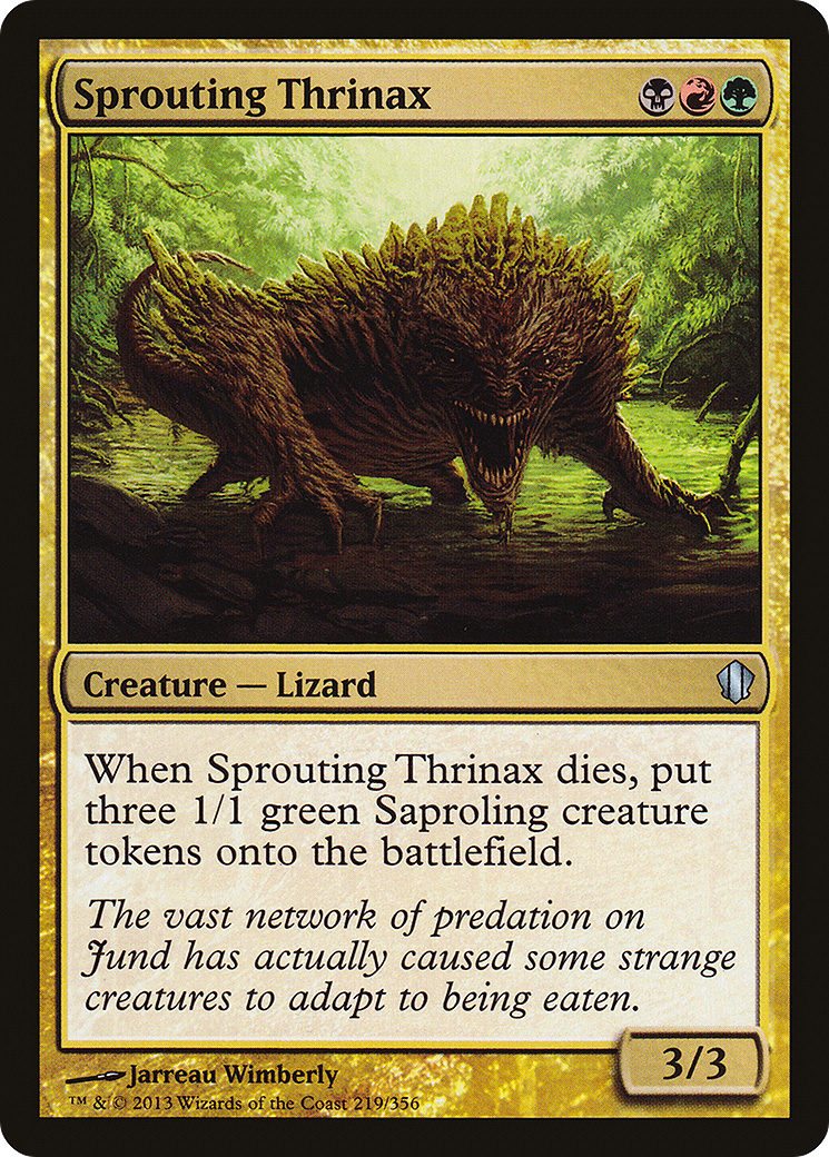 Sprouting Thrinax (C13-219)