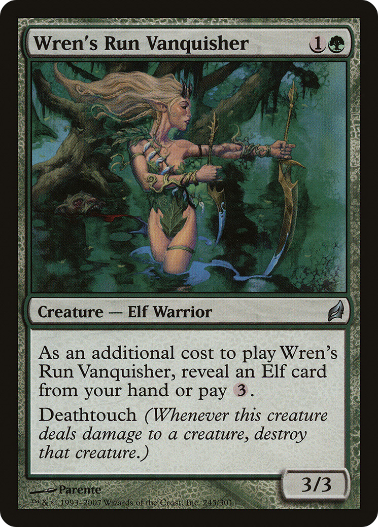 Wren's Run Vanquisher (LRW-245)  Foil
