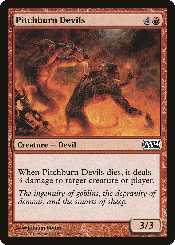 Pitchburn Devils (M14-149)  Foil