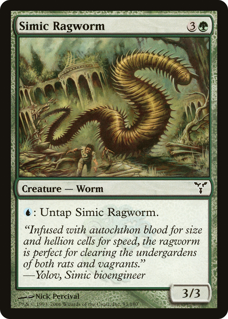 Simic Ragworm  Foil