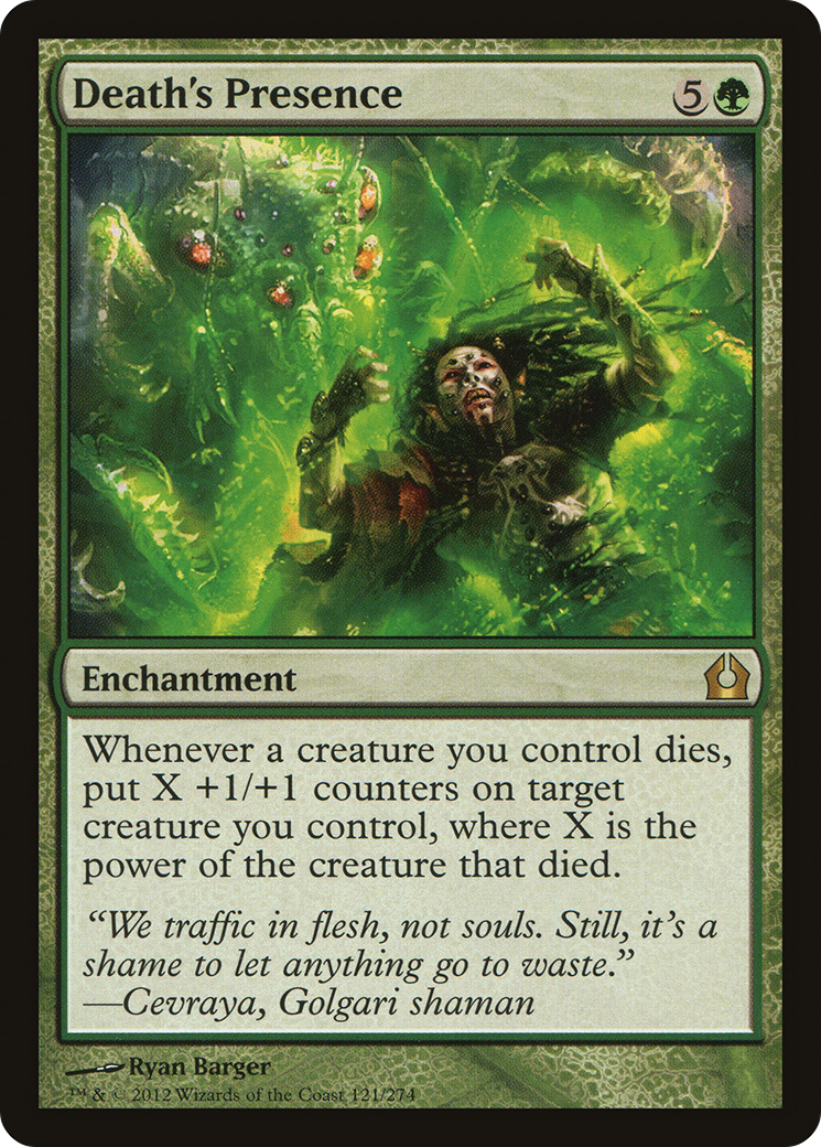 Death's Presence (RTR-121)  Foil
